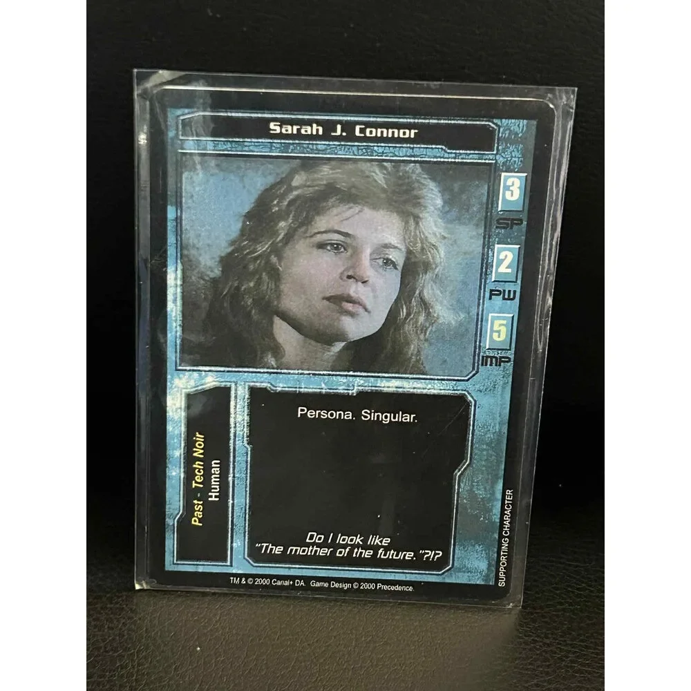 Sarah J. Connor [3-2-5] Base Set Terminator Light Play Trading Card